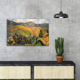 Wallity Paisaje 1911 de Diego Rivera - Lienzo Decorativo 45 x 70 cm